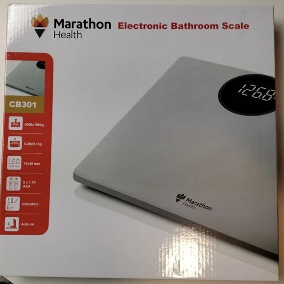 New! Digital LED Glass Bathroom Scale - Picture 8 of 11